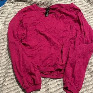 Bobi Vibrant Pink Sweatshirt